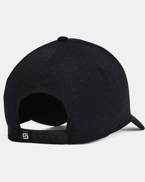 Men's UA Jordan Spieth Tour Adjustable Hat, Black, pdpMainDesktop image number 1